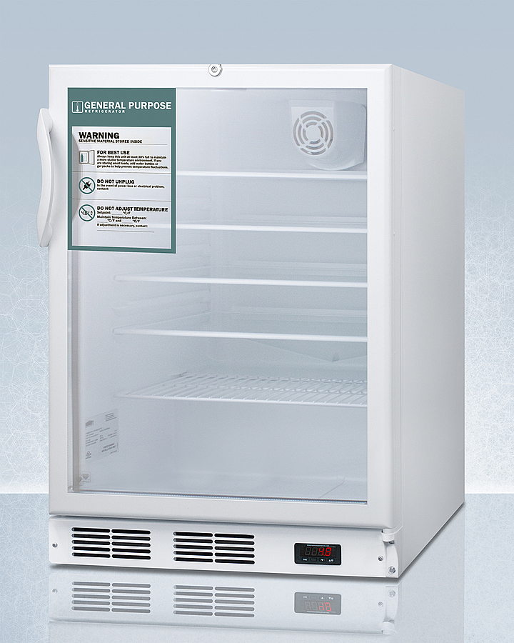 24" Wide Built-In All-Refrigerator, ADA Compliant SCR600GLBIADAGP
