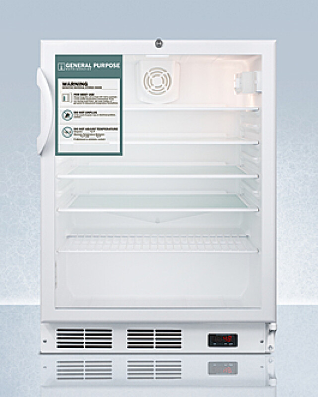 24" Wide Built-In All-Refrigerator, ADA Compliant SCR600GLBIADAGP