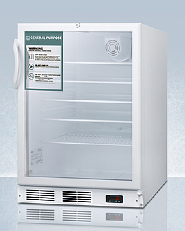 24" Wide Built-In All-Refrigerator, ADA Compliant SCR600GLBIADAGP