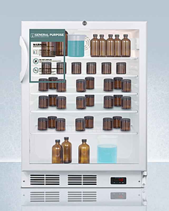 24" Wide Built-In All-Refrigerator, ADA Compliant SCR600GLBIADAGP