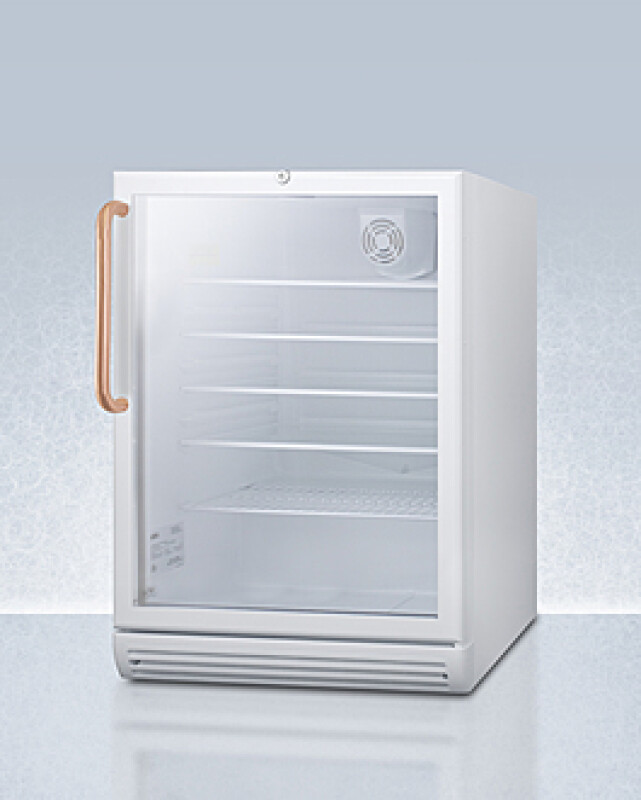 24" Wide Built-In Beverage Center with Antimicrobial Pure Copper Handle, ADA Compliant SCR600GLBITBCADA