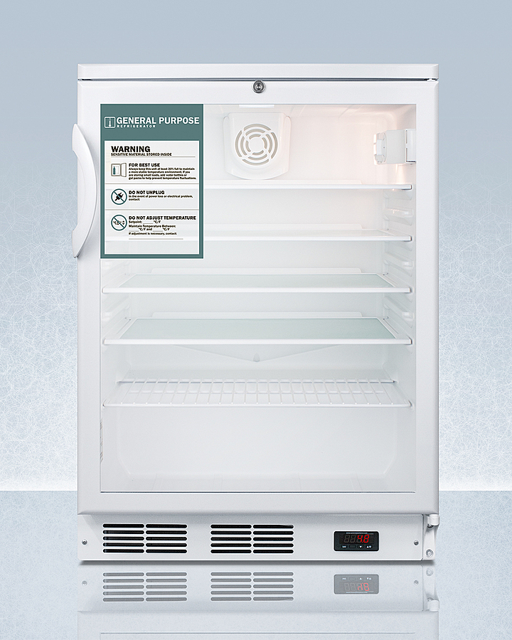 24" Wide All-Refrigerator SCR600GLGP