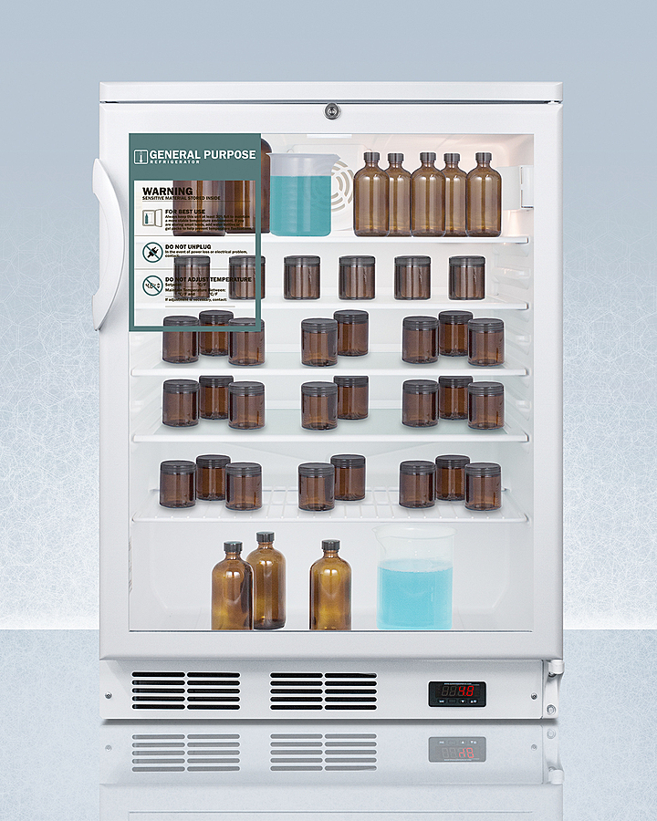 24" Wide All-Refrigerator SCR600GLGP