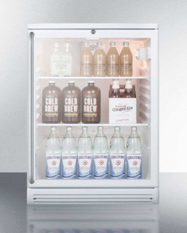 24" Wide Beverage Center SCR600GLSH