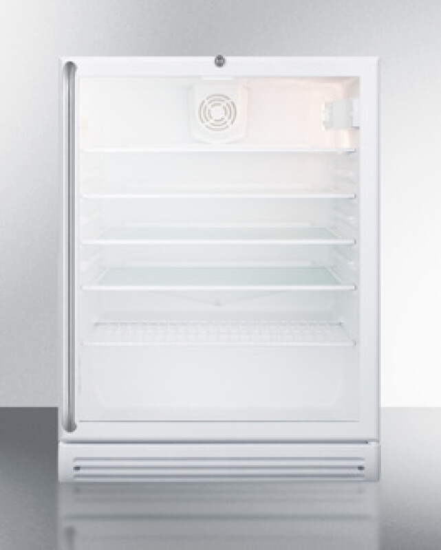 24" Wide Beverage Center, ADA Compliant SCR600GLSHADA