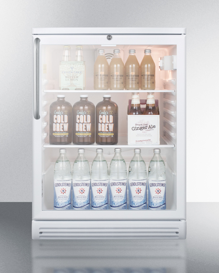24" Wide Beverage Center SCR600GLTB