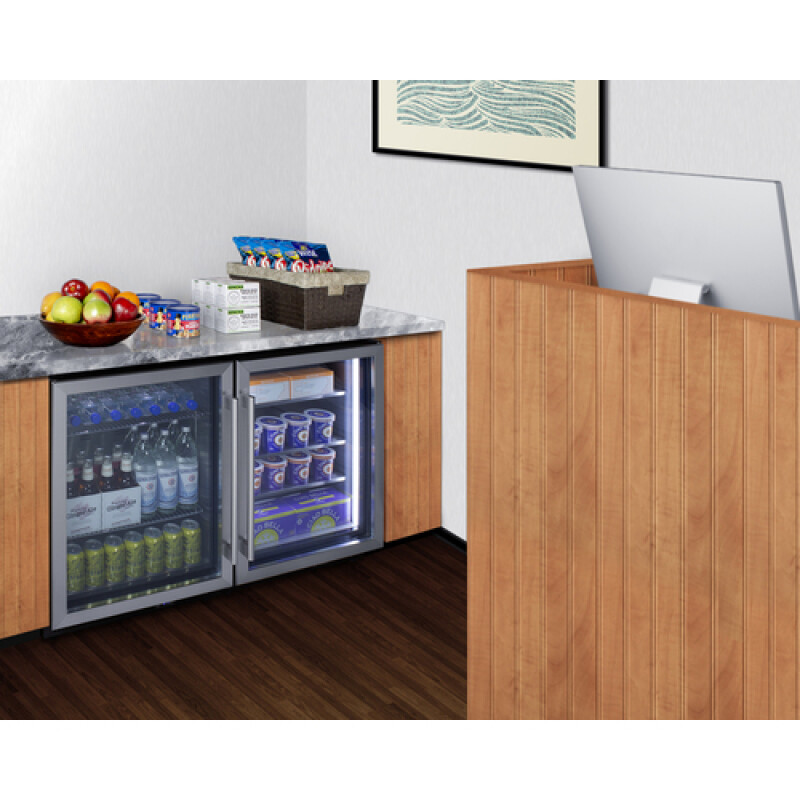 24" Wide Built-In Beverage Center SCR610BL