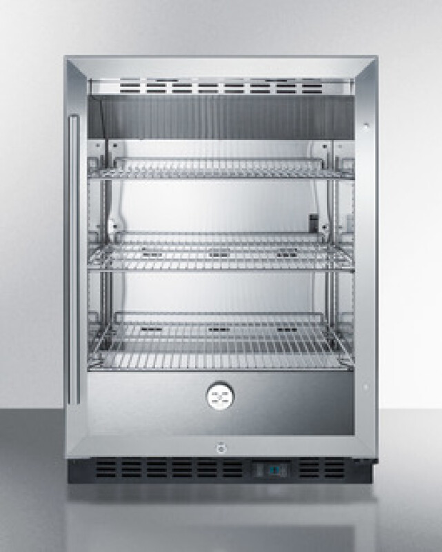 24" Wide Built-In Beverage Center SCR610BLCSS