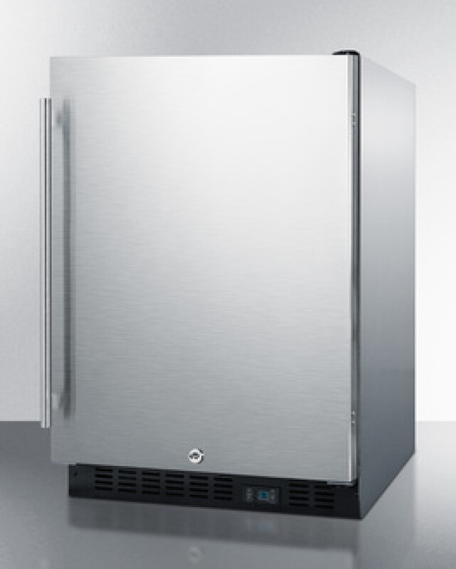 24" Wide Built-In Beverage Center SCR610BLSDCSS