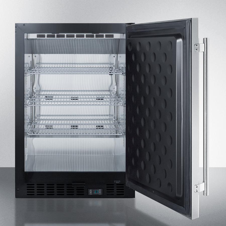 24" Wide Built-In Beverage Center SCR610BLSDV1