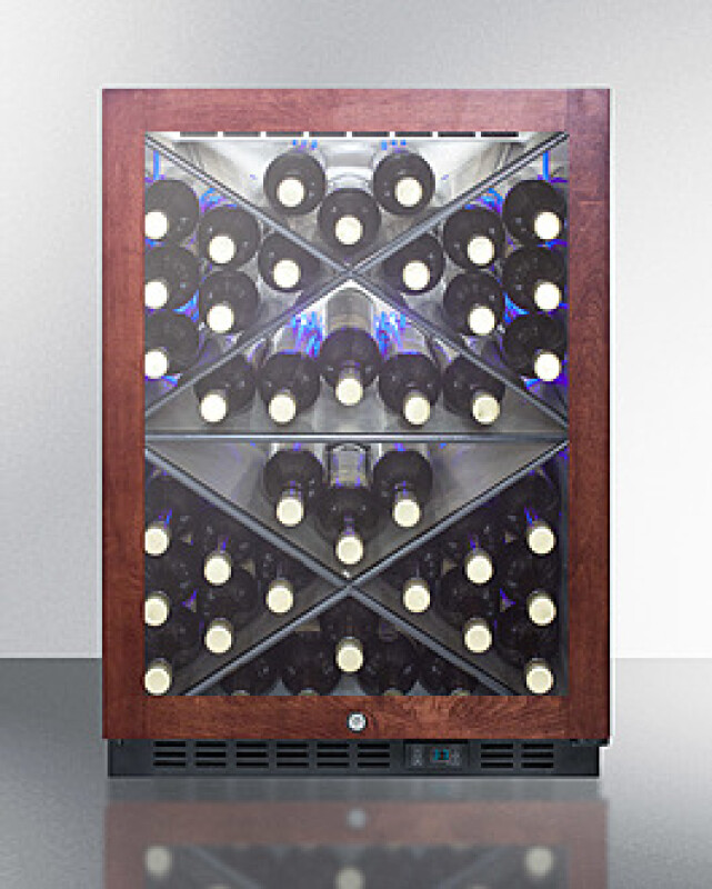 24" Wide Single Zone Built-In Commercial Wine Cellar SCR610BLXPNR