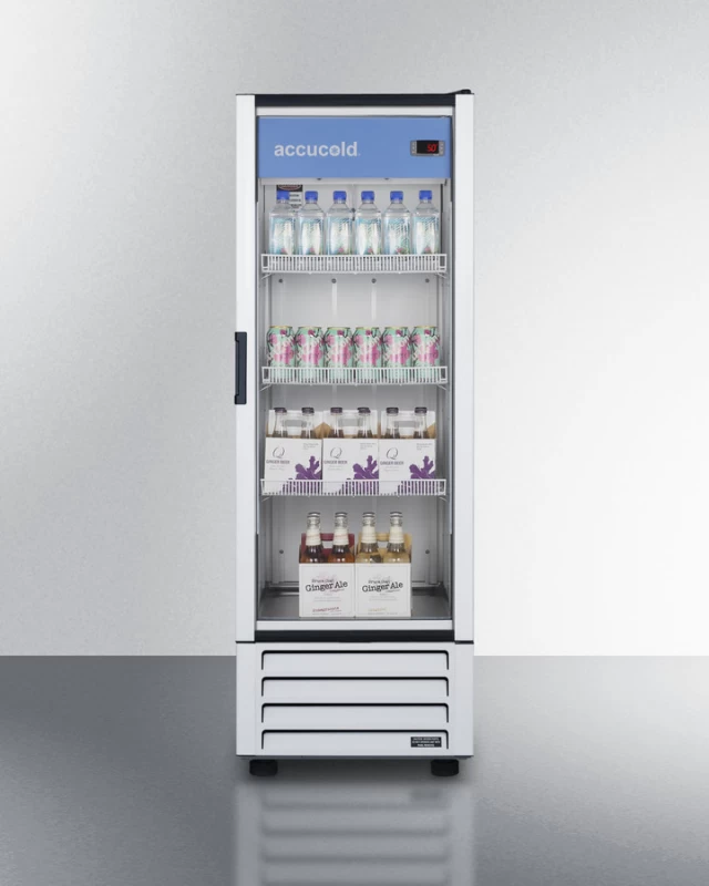 21" Wide Commercial Beverage Refrigerator SCR801G