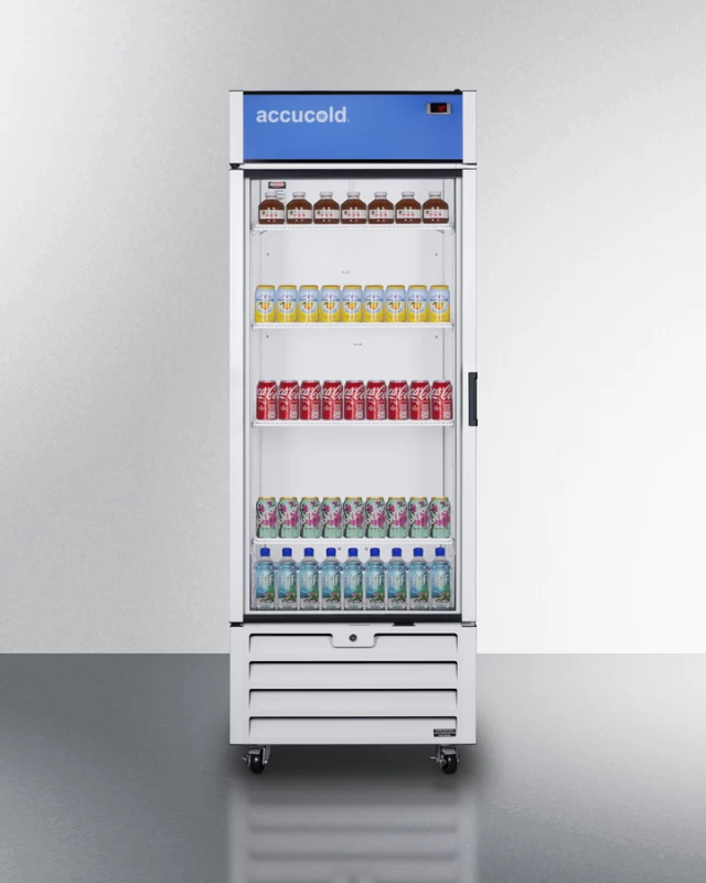 30" Wide Commercial Beverage Refrigerator SCRR261GLH