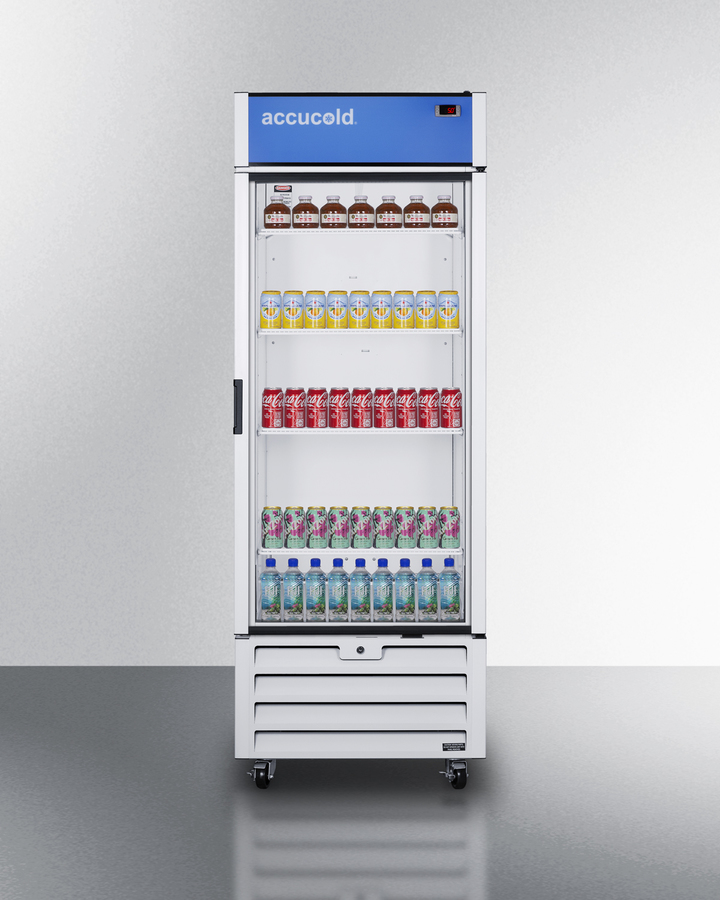 30" Wide Commercial Beverage Refrigerator SCRR261G