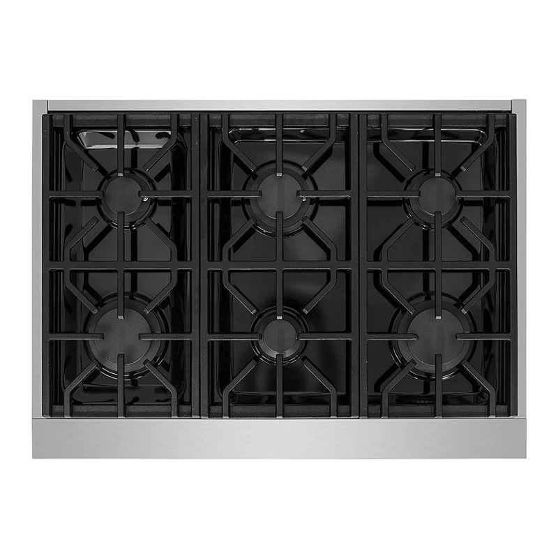 SC Cooktops- Professional Style 6 German Sealed Burner Cooktop, 36 inch SCT3611