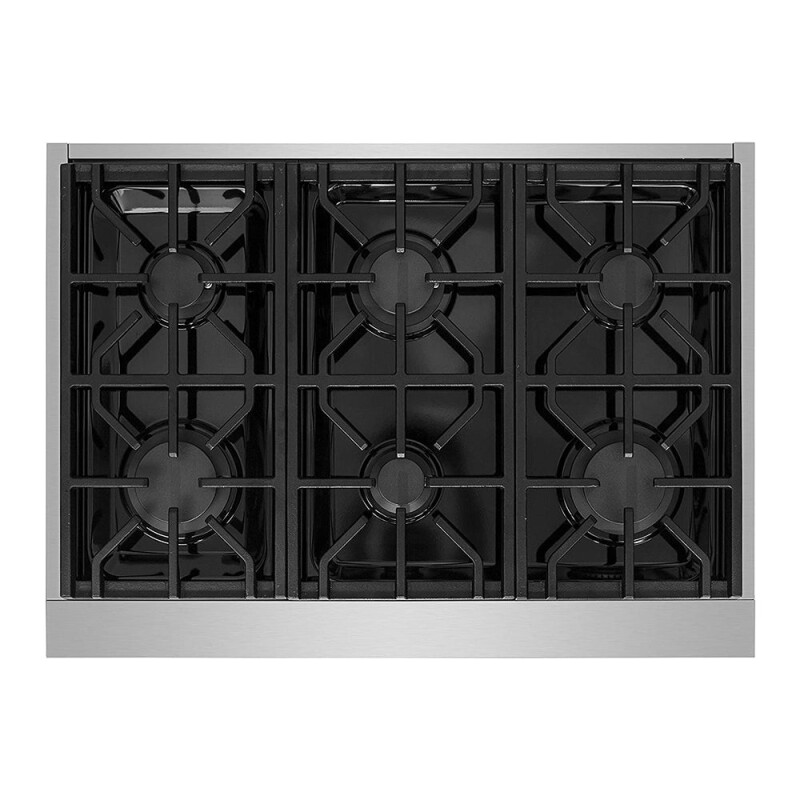 SC Cooktops- Professional Style 6 German Sealed Burner Cooktop, 48 inch SCT4811