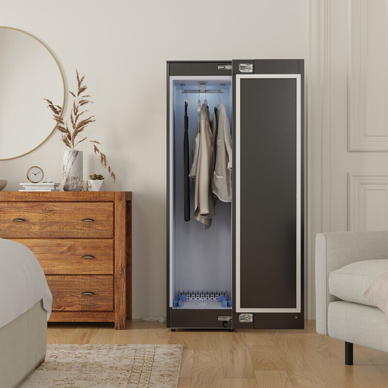 Steam Dryer Closet REMOVE WRINKLES Sanitize Deodorize Refresh Slim110V SDC760B, product image 9 of 20