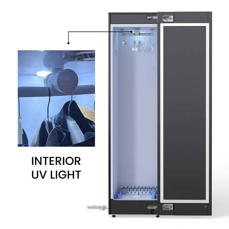 Steam Dryer Closet REMOVE WRINKLES Sanitize Deodorize Refresh Slim110V SDC760B, product image 17 of 20