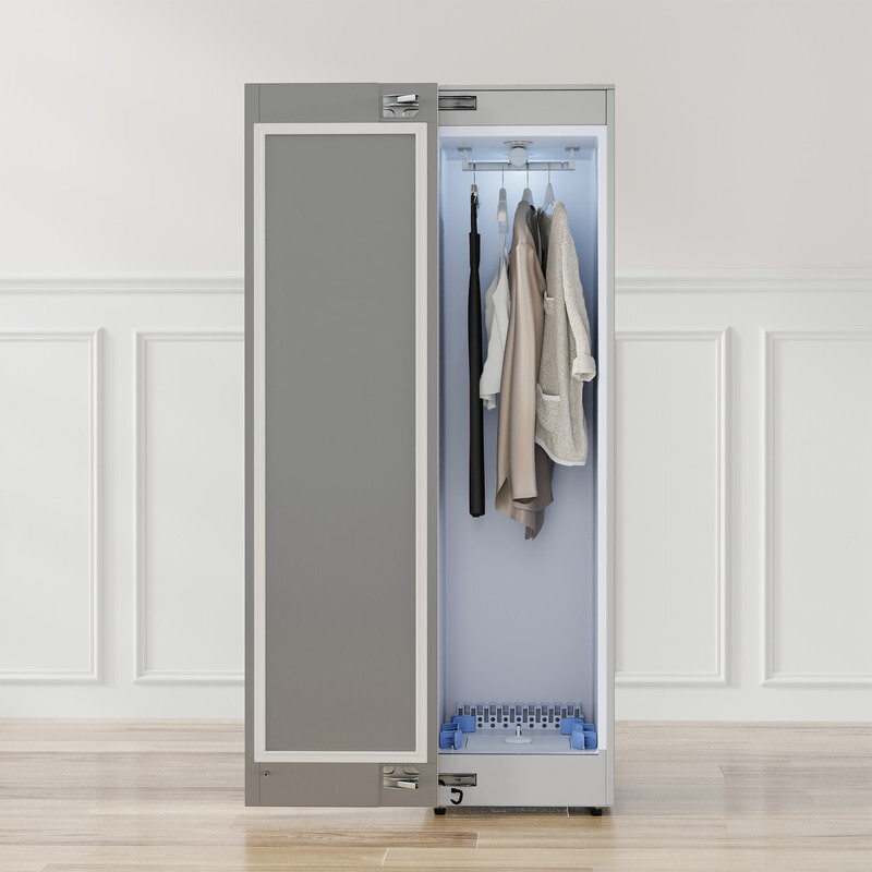 Steam Dryer Closet REMOVE WRINKLES Sanitize Deodorize Refresh Slim110V - Left Hinge SDC760LHSS, product image 14 of 23