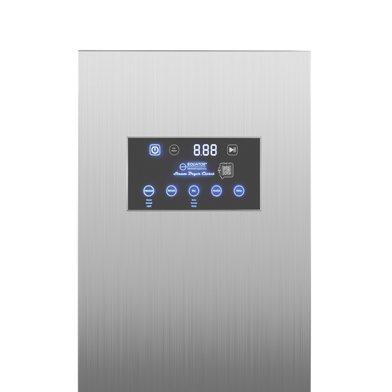 Steam Dryer Closet REMOVE WRINKLES Sanitize Deodorize Refresh Slim110V - Left Hinge SDC760LHSS, product image 22 of 23