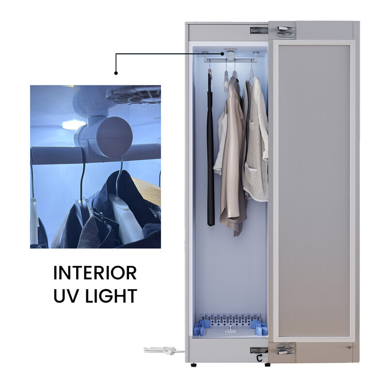 Steam Dryer Closet REMOVE WRINKLES Sanitize Deodorize Refresh Slim110V SDC760SS, product image 10 of 16