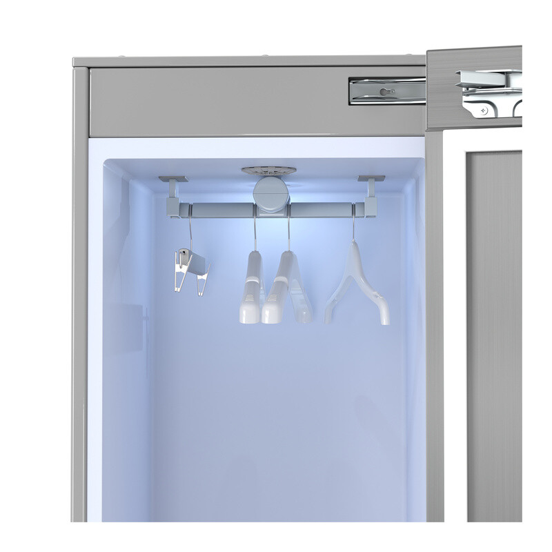 Steam Dryer Closet REMOVE WRINKLES Sanitize Deodorize Refresh Slim110V SDC760SS, product image 12 of 16