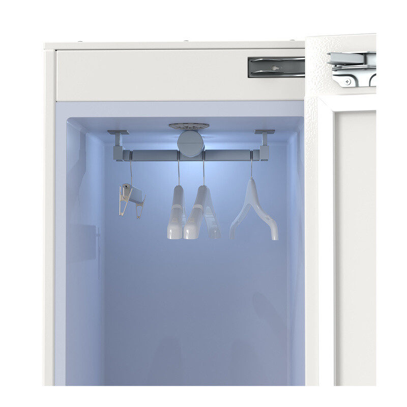 Steam Dryer Closet REMOVE WRINKLES Sanitize Deodorize Refresh Slim110V SDC760W