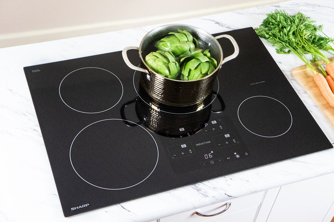 30 in. width Induction Cooktop, European Black Mirror Finish Made with Premium SCHOTT Glass SDH3042DB