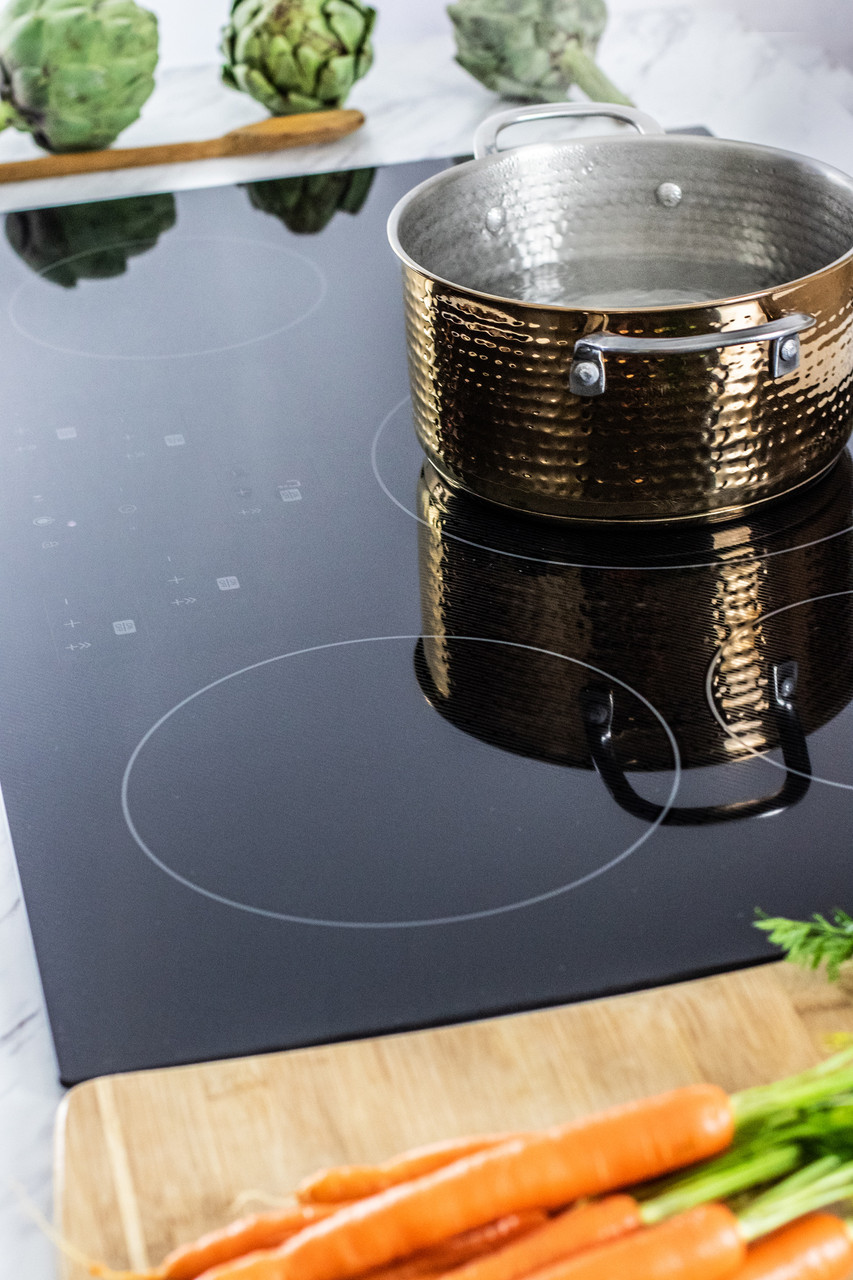 36 in. width Induction Cooktop, European Black Mirror Finish Made with Premium SCHOTT Glass view 8