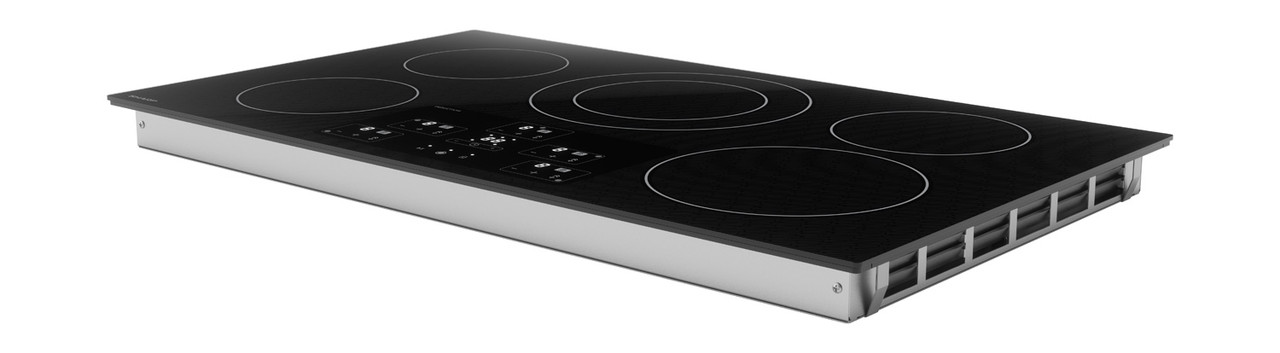 36 in. width Induction Cooktop, European Black Mirror Finish Made with Premium SCHOTT Glass view 6