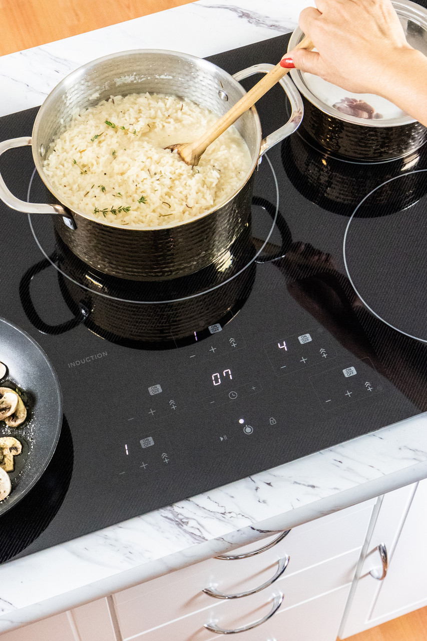36 in. width Induction Cooktop, European Black Mirror Finish Made with Premium SCHOTT Glass view 10