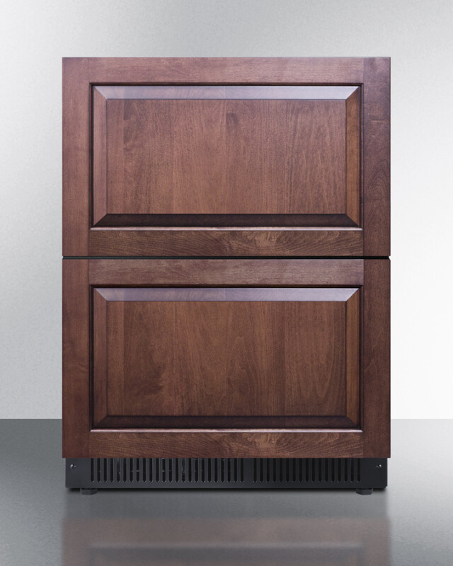 24" Wide 2-Drawer All-Refrigerator (Panel Not Included) SDHDR2446PNR