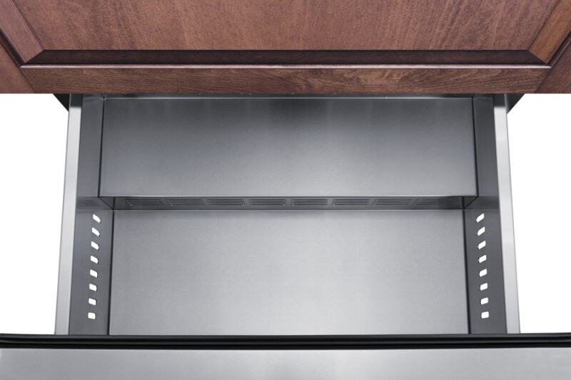 24" Wide 2-Drawer All-Refrigerator (Panel Not Included) SDHDR2446PNR