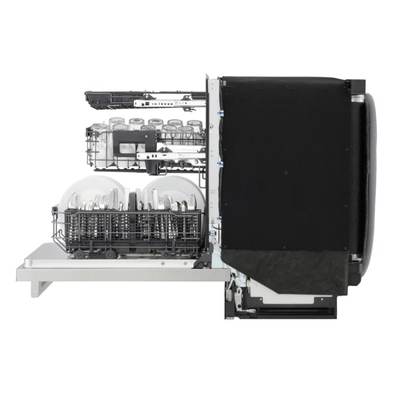 LG STUDIO FlushFit™ Dishwasher with 1-Hour Wash & Dry, QuadWash® Pro, and Dynamic Heat Dry™ with AutoVent™ Dry view 7