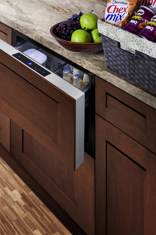24" Wide Built-In Outdoor Drawer Refrigerator view 8