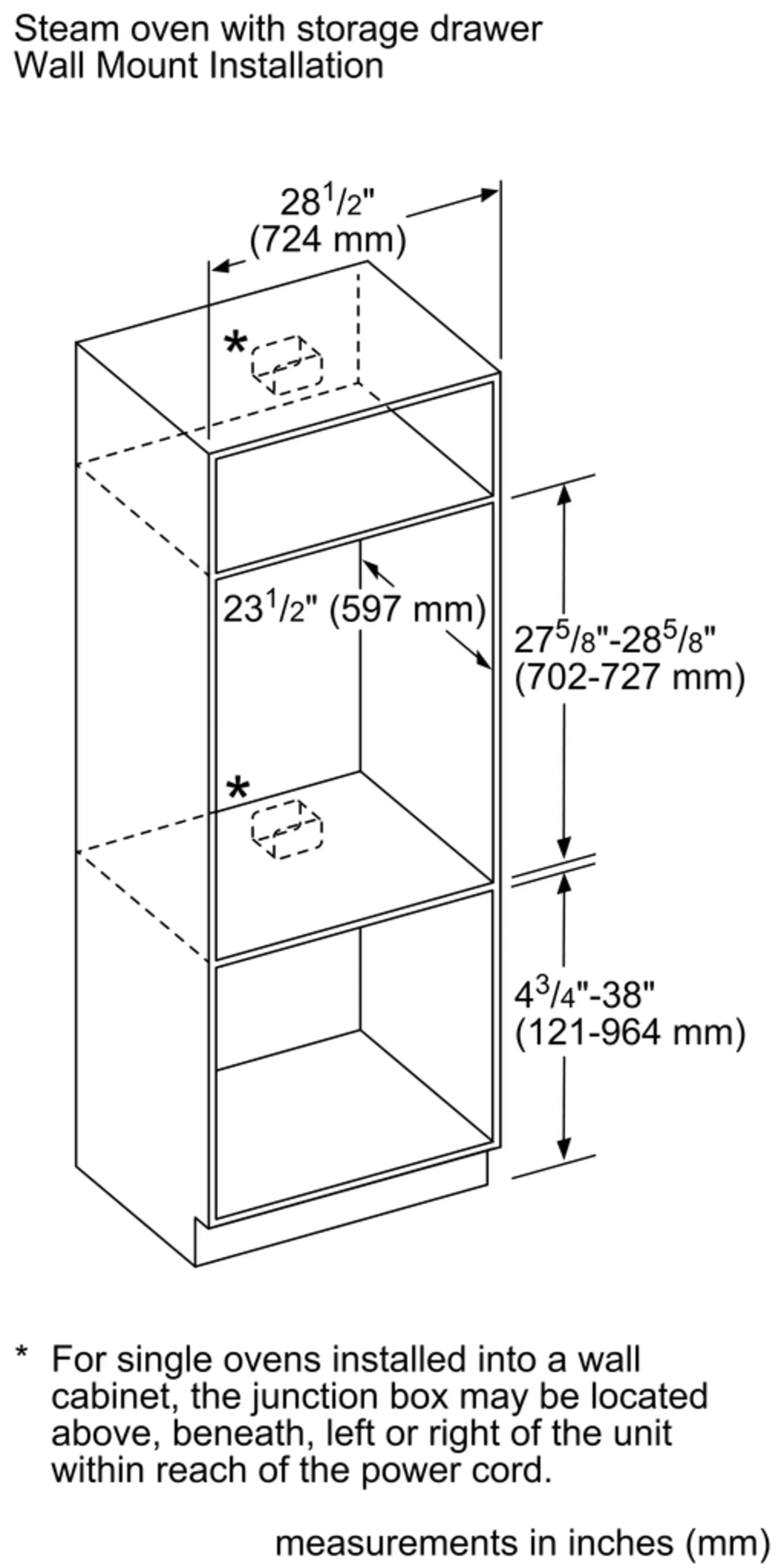 Accessory drawer 30'' Stainless Steel SDS30WC