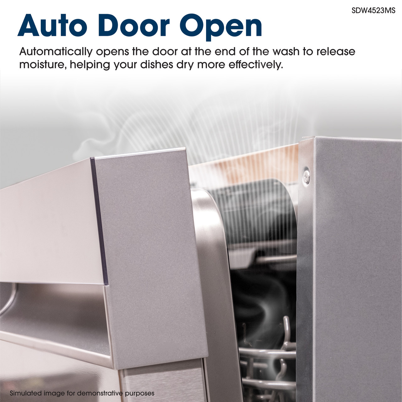18 In. Stainless Steel 47 Db Dishwasher SDW4523MS