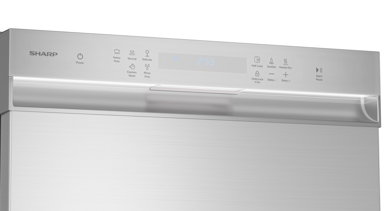 24 In. Stainless Steel Hybrid 52db Dishwasher view 2