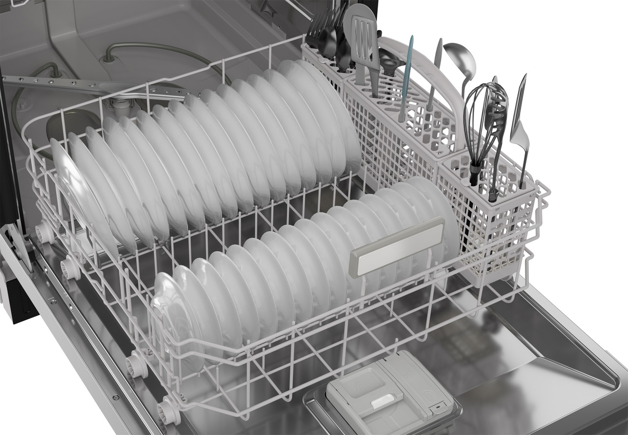 24 In. Stainless Steel Hybrid 52db Dishwasher view 3