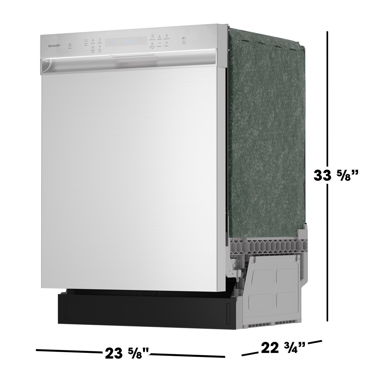 24 In. Stainless Steel Hybrid 52db Dishwasher view 16