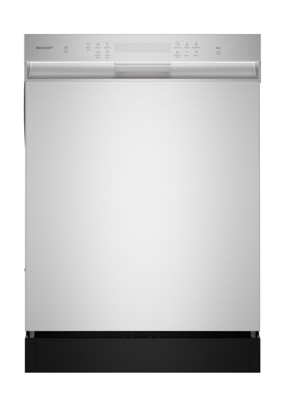 Sharp 24 in. Slide-In Stainless Steel Hybrid Dishwasher Stainless Steel SDW6506JS Picture 1