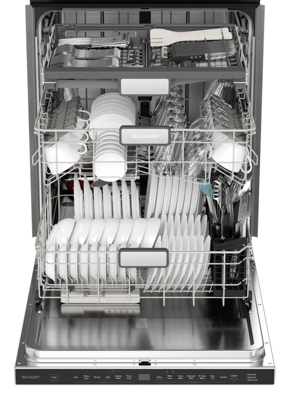 24 In. Stainless Steel 47db Dishwasher view 3