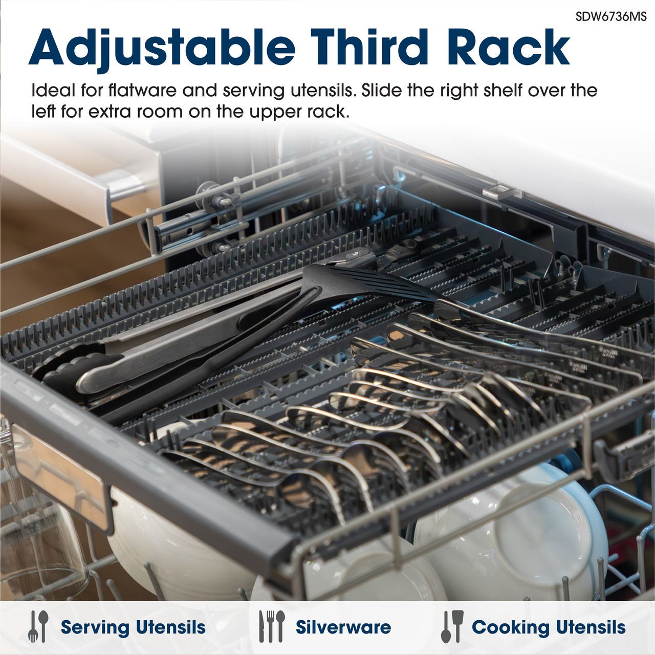 24 In. Stainless Steel 47db Dishwasher view 18