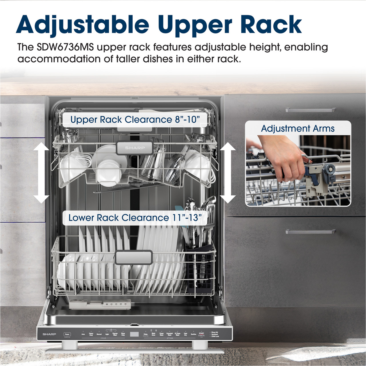 24 In. Stainless Steel 47db Dishwasher view 10
