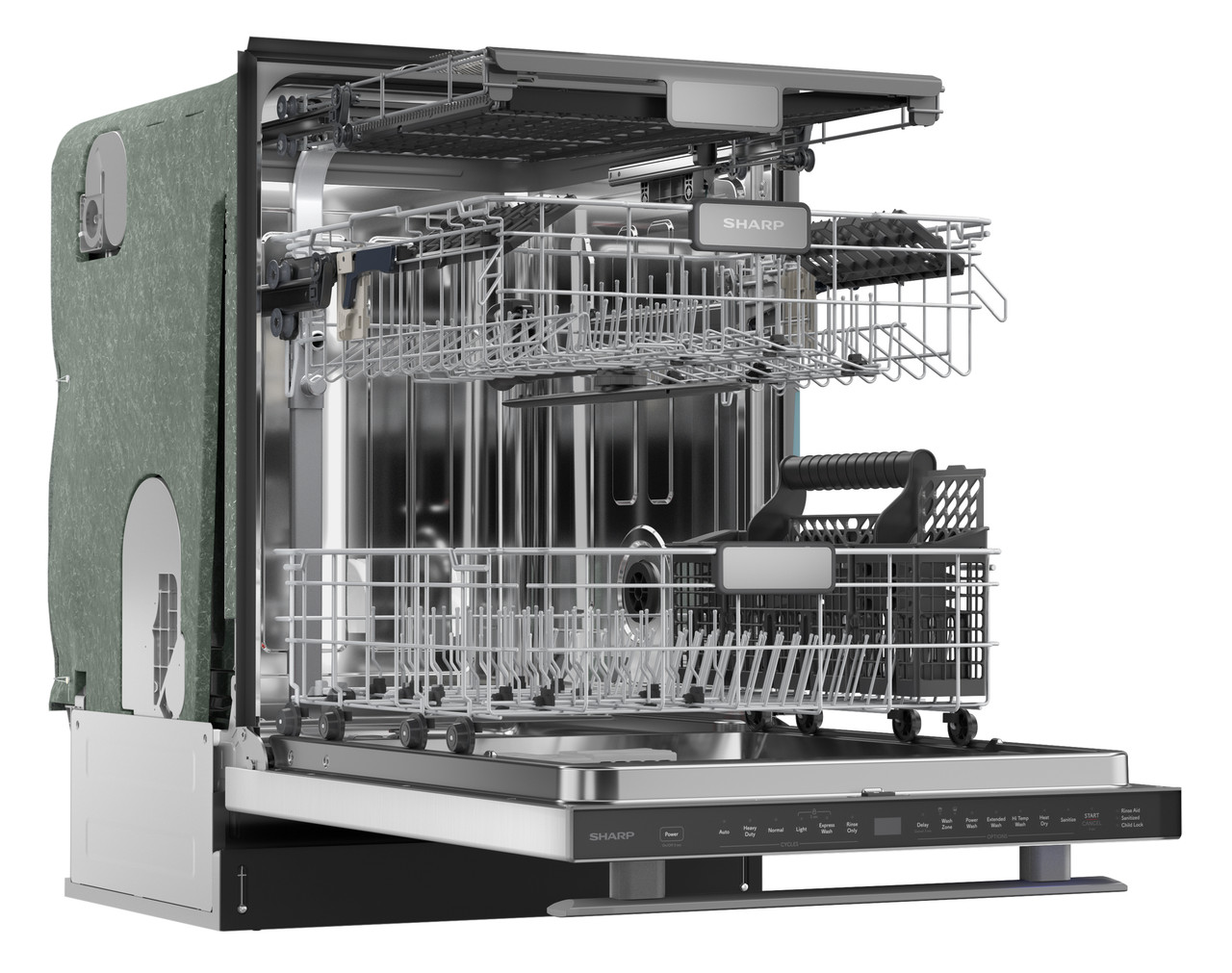 24 In. Stainless Steel 47db Dishwasher view 7