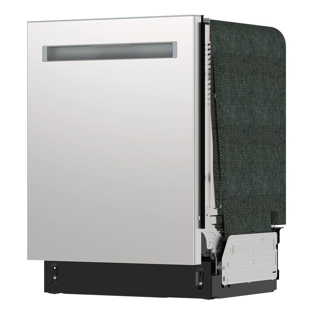 24" Top Control Stainless Steel Pocket Handle 44db Dishwasher With Auto Door Open SDW6768SMS