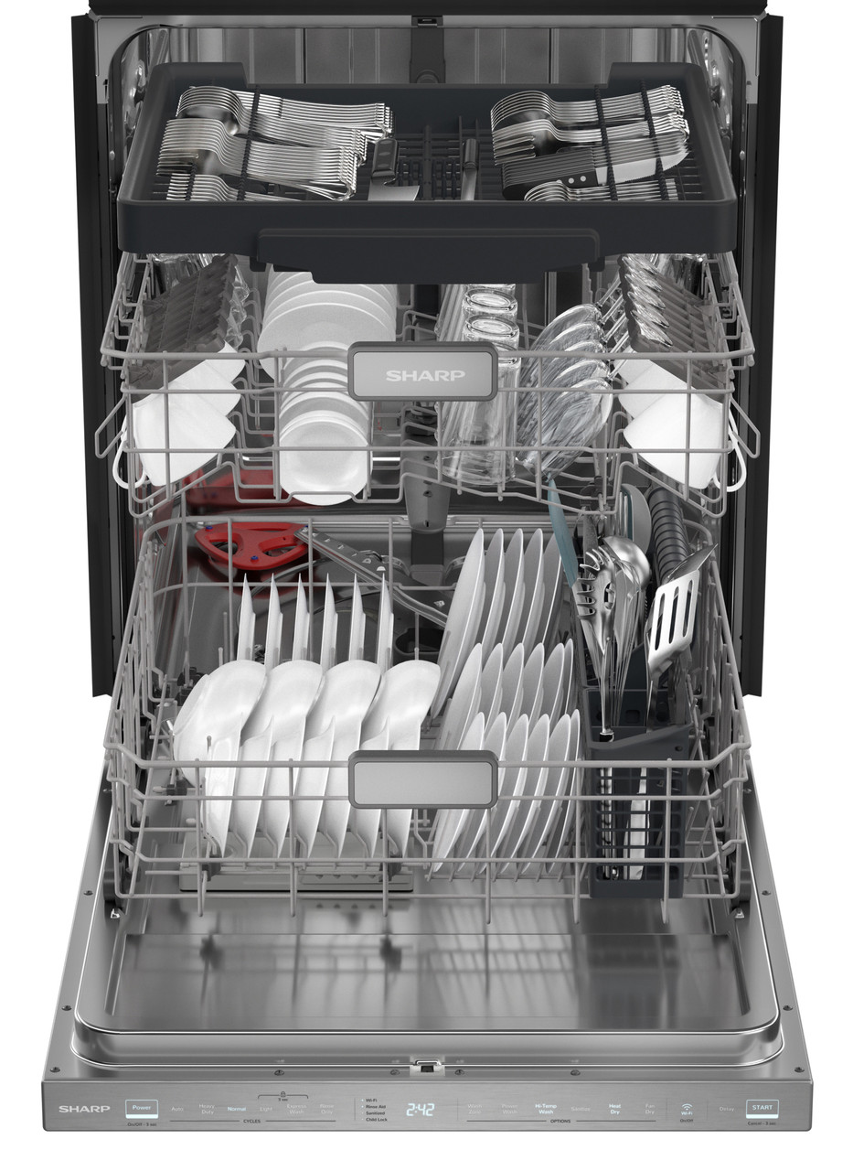24 In. Slide-in Smart 42 Db Dishwasher view 5