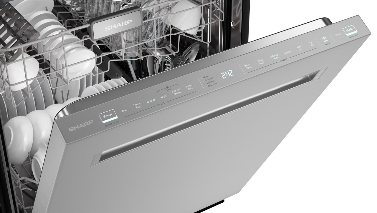 24 In. Slide-in Smart 42 Db Dishwasher view 7