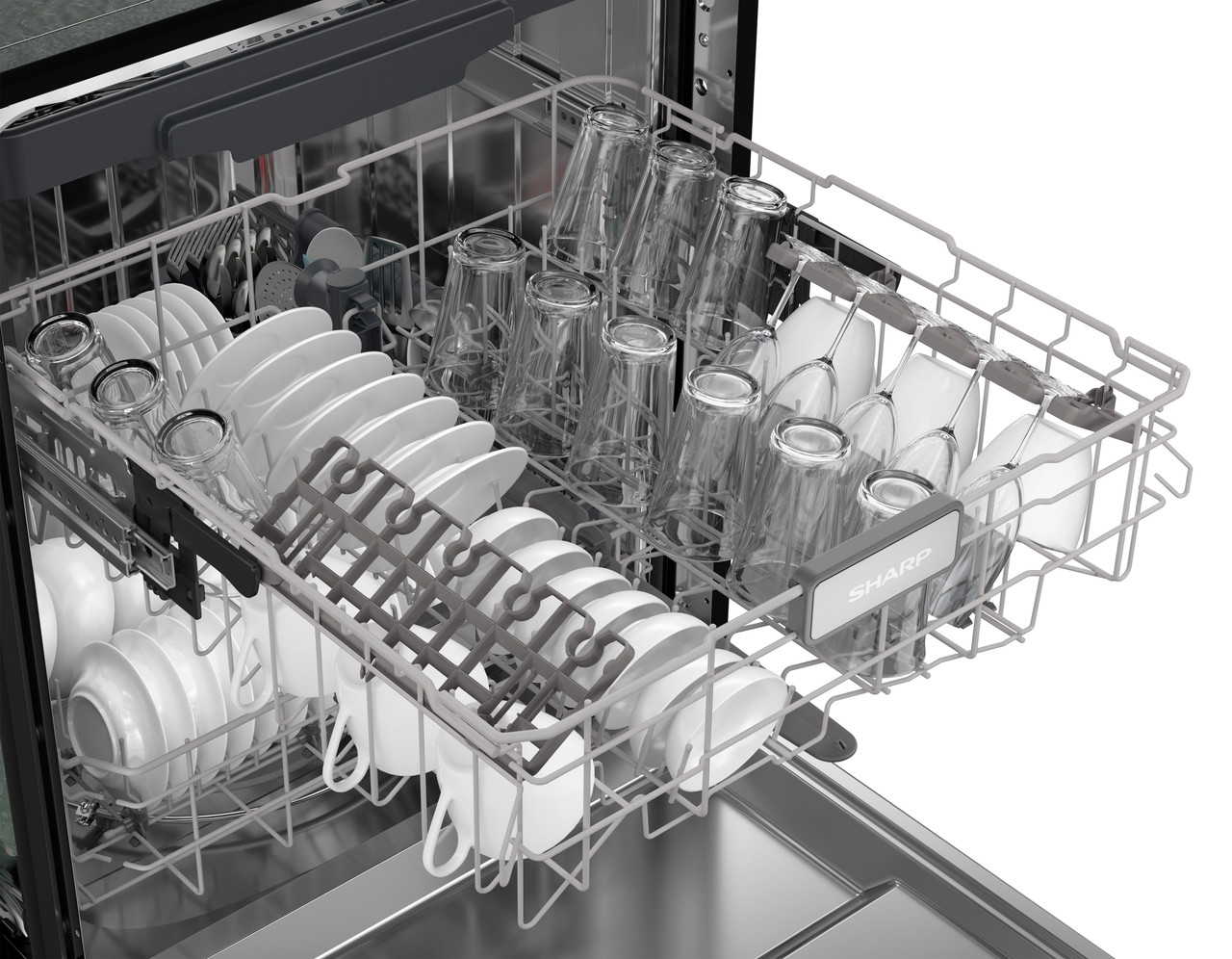 24 In. Slide-in Smart 42 Db Dishwasher view 10