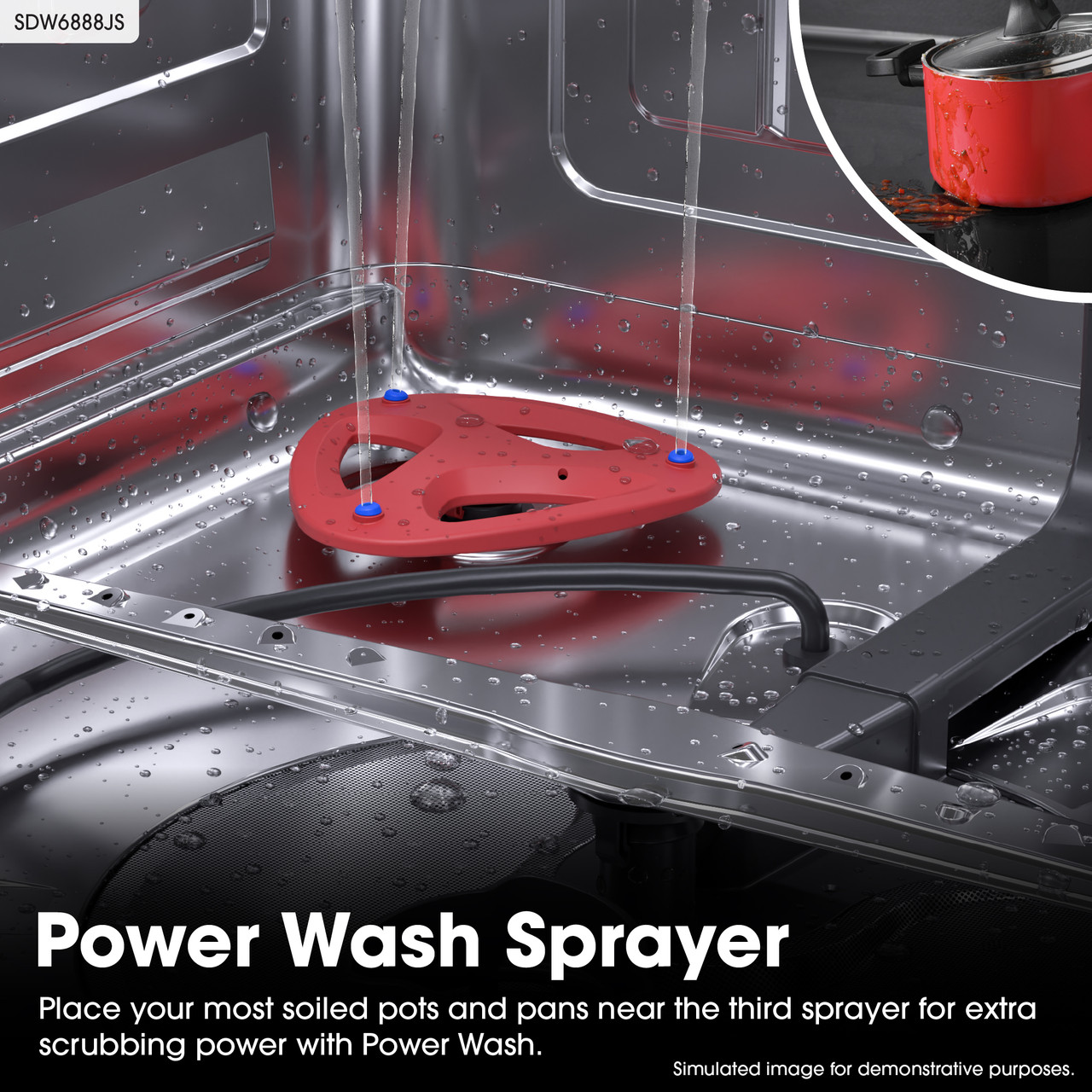 24 In. Slide-in Smart 42 Db Dishwasher view 24